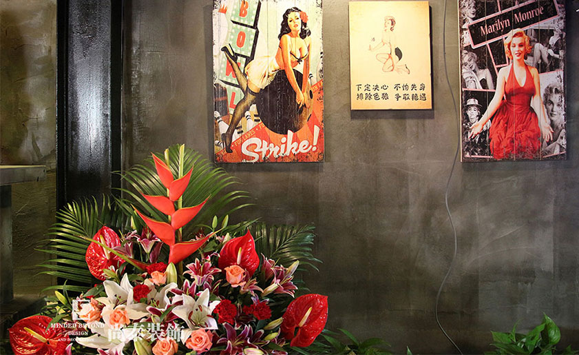 工業風餐飲裝修實景圖-御龍四季椰子雞