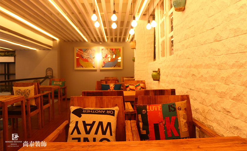 美式餐廳裝修風格