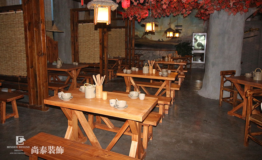 快意江湖！武俠風餐廳裝修實景圖 | 楓華谷