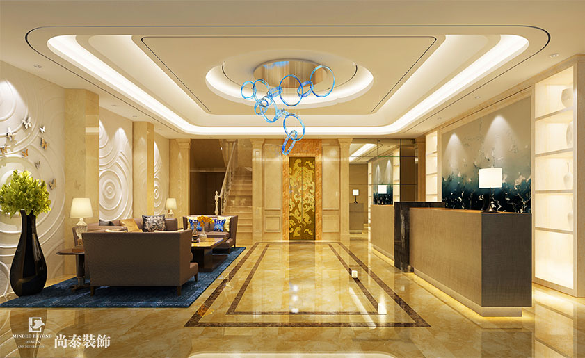 酒店大堂裝修效果圖