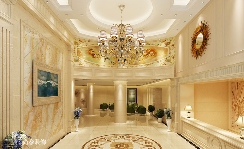 健康溫馨酒店裝修設計 | 藍碩商務大廈