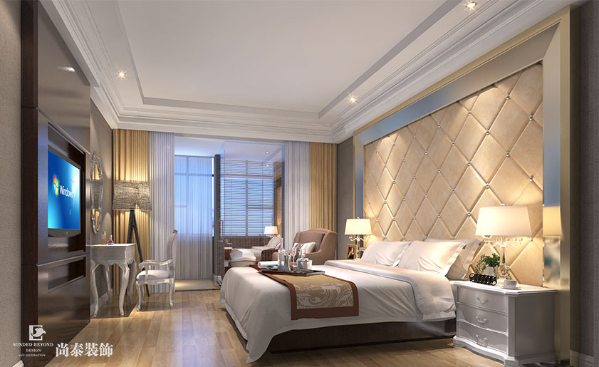 12000平米精品酒店裝修效果圖 | 貝爾漫酒店