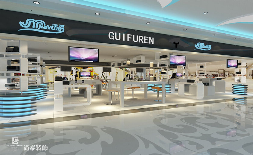 18000㎡商場裝修設計 | 藍海時代廣場