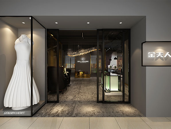 知名品牌婚紗攝影店設計裝修 | 金夫人婚紗攝影