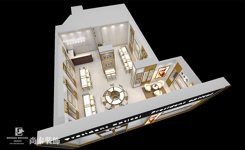 全球著名眼鏡店裝修設計 | 博士倫眼鏡