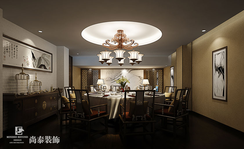 2000平米中式高端茶藝會所設計 | 瀚宇清源