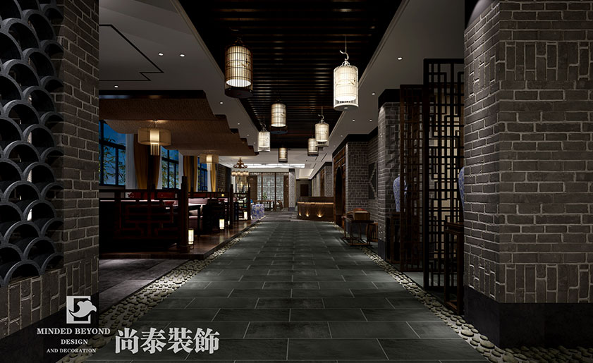 2000平米中式高端茶藝會所設計 | 瀚宇清源