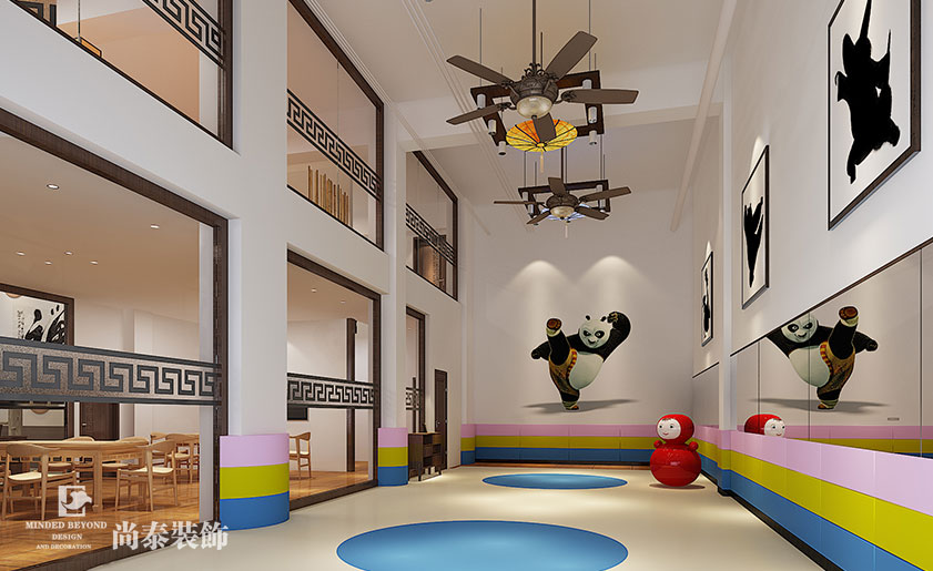 武術兒童館裝修效果圖