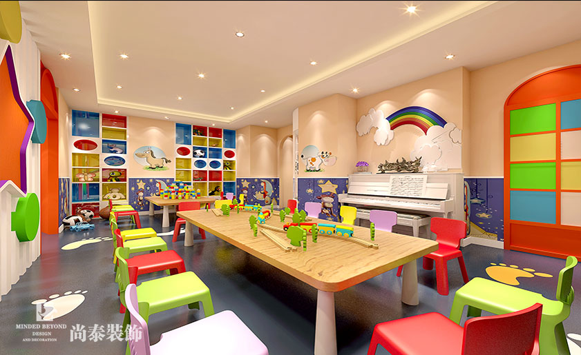 場景體驗式教育幼兒園裝修設計 | 娃娃家