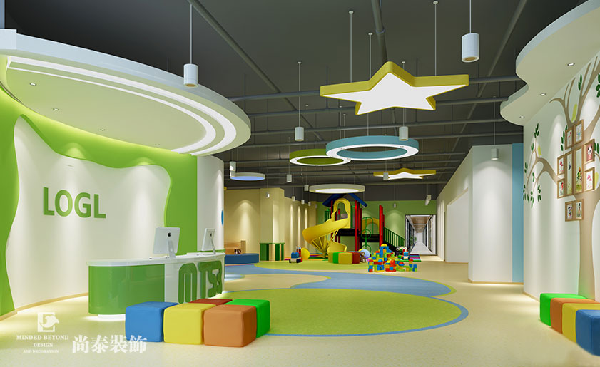 1000平米早教中心裝修設(shè)計(jì)