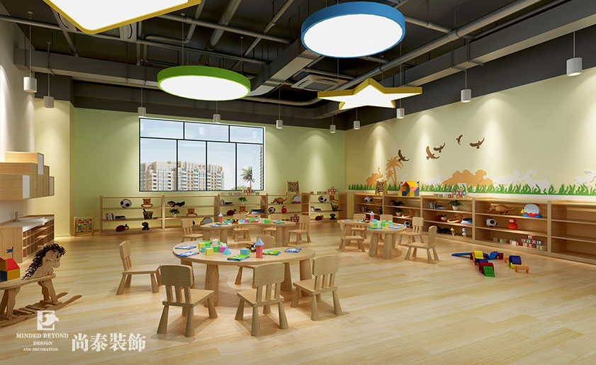 1000平米早教中心裝修設(shè)計(jì)