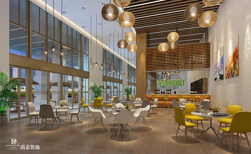 18000㎡開放式辦公樓裝修設計 | 環球易購