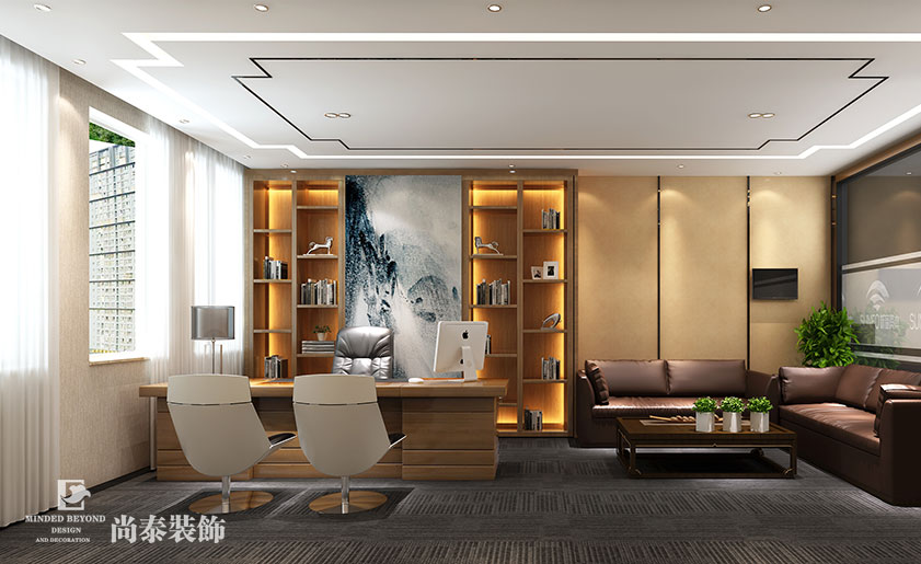 3000多平米資本管理集團辦公室裝修 | 新富資本