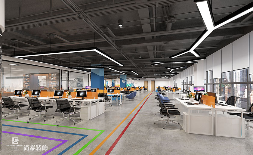 1200平方跨國公司辦公室設計 | 太平洋電信