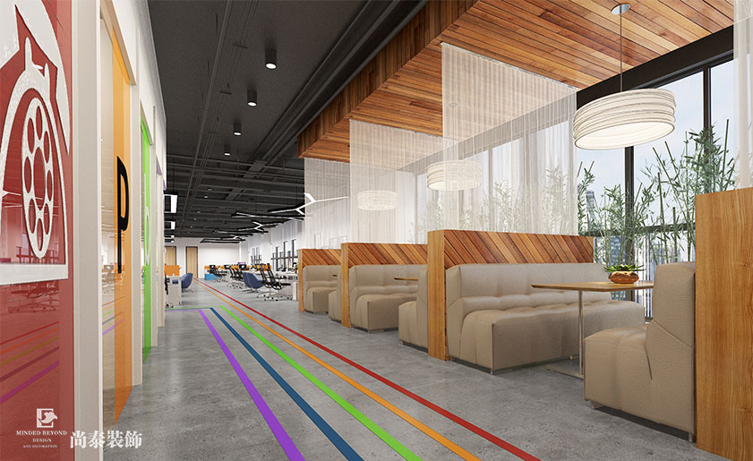 1200平方跨國公司辦公室設計 | 太平洋電信