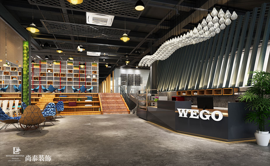 3700余平米眾創空間生態圈裝修設計 | 微谷眾創