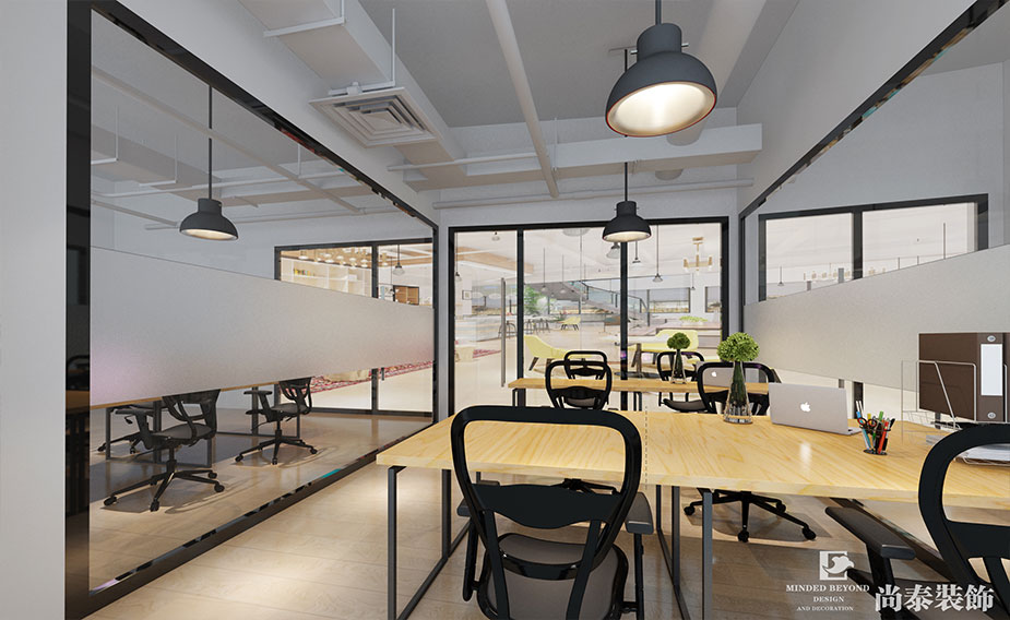 1800㎡聯合辦公社區空間設計 | MeaningTown