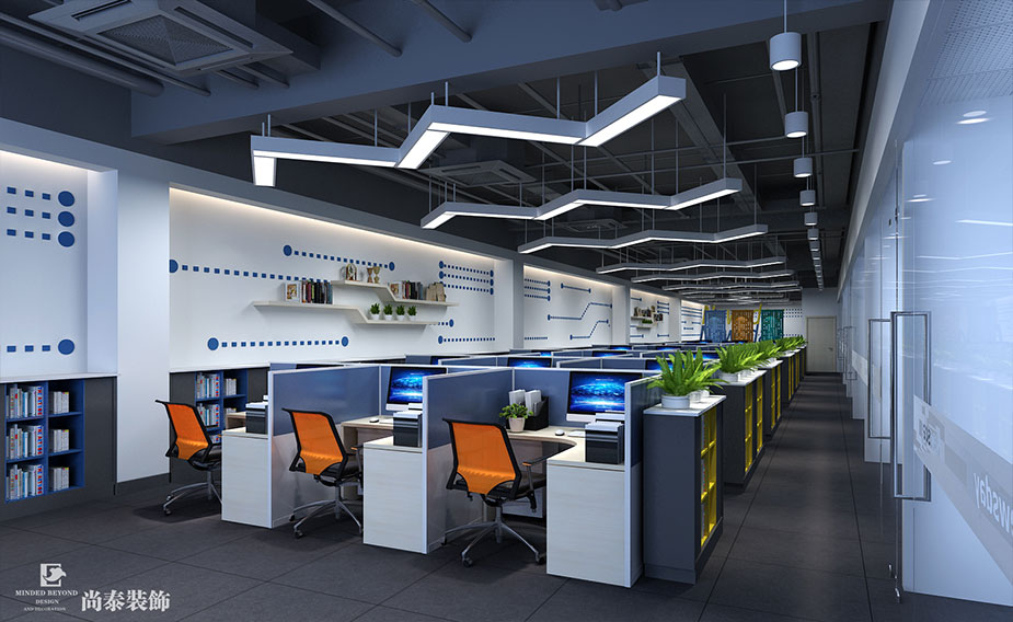 1200平科技企業生產基地廠房裝修 | 紐戴爾集團