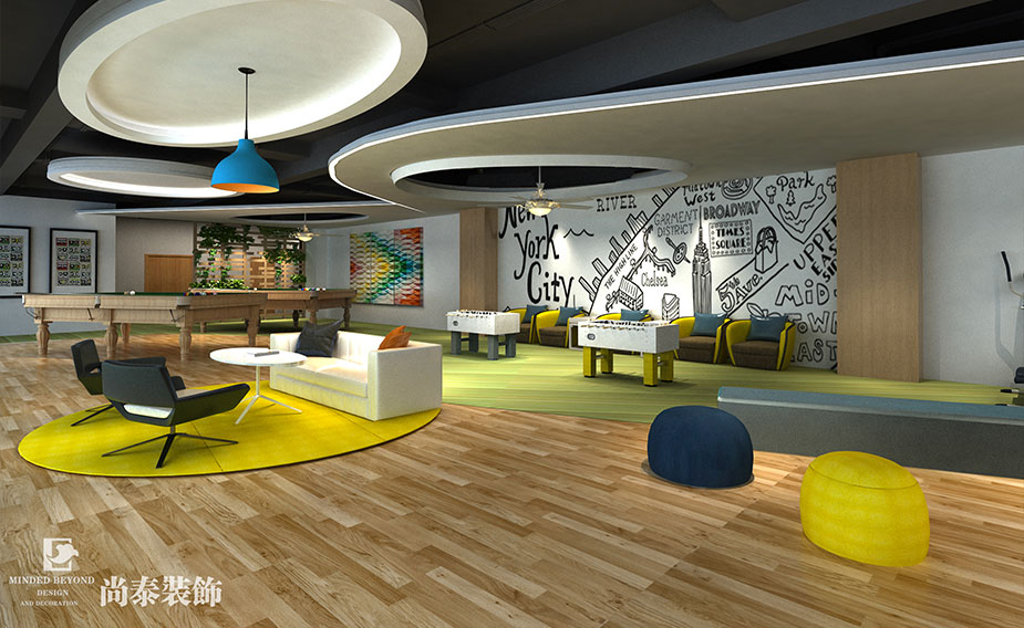 1100平跨境電商公司工業廠房裝修 | 公狼網絡