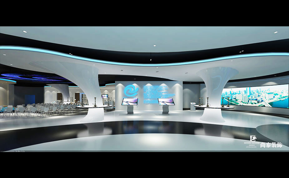 1120平米電商產業展廳裝修設計 | 多麗貴陽國際