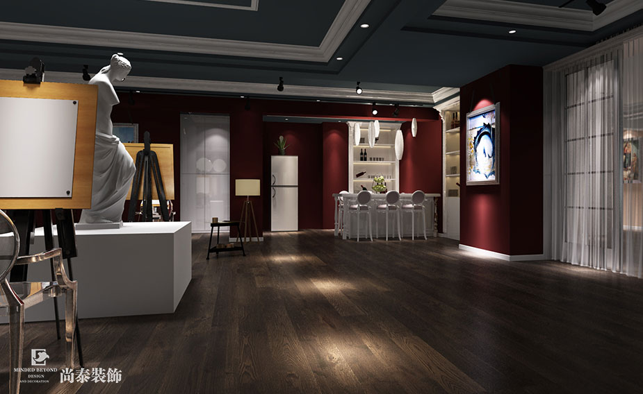 250多平米藝術(shù)繪畫裝修設(shè)計(jì) | 約克藝術(shù)