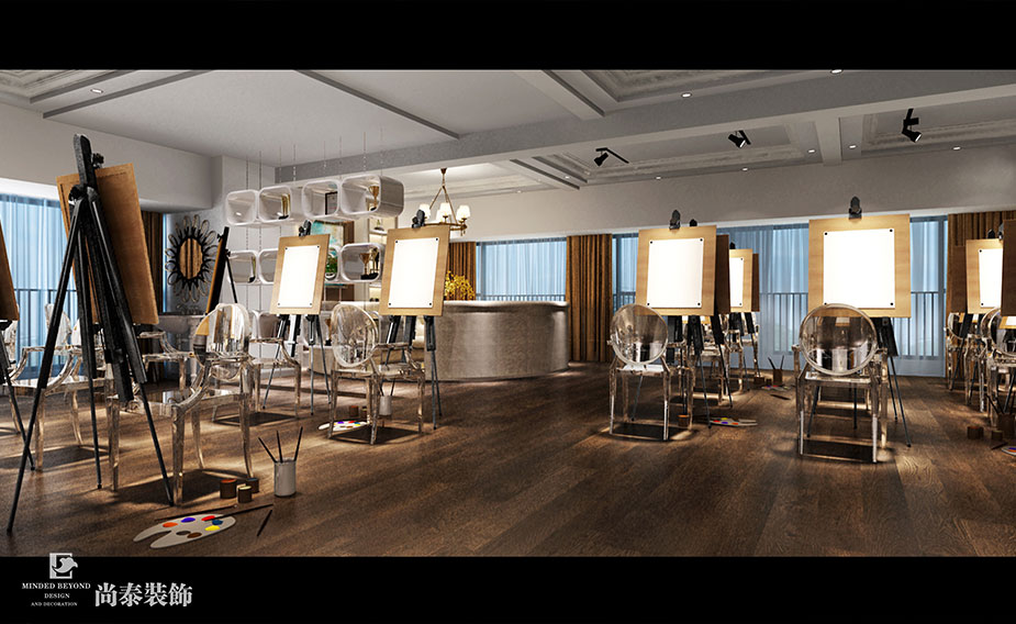 250多平米藝術(shù)繪畫裝修設(shè)計(jì) | 約克藝術(shù)