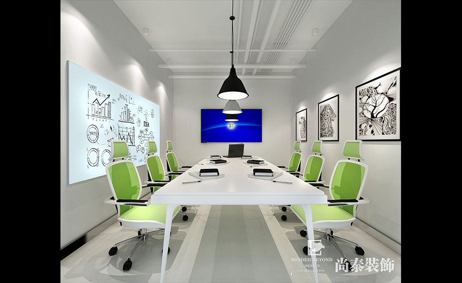 1500㎡上市企業(yè)辦公室裝修設計 | 巨靈財經