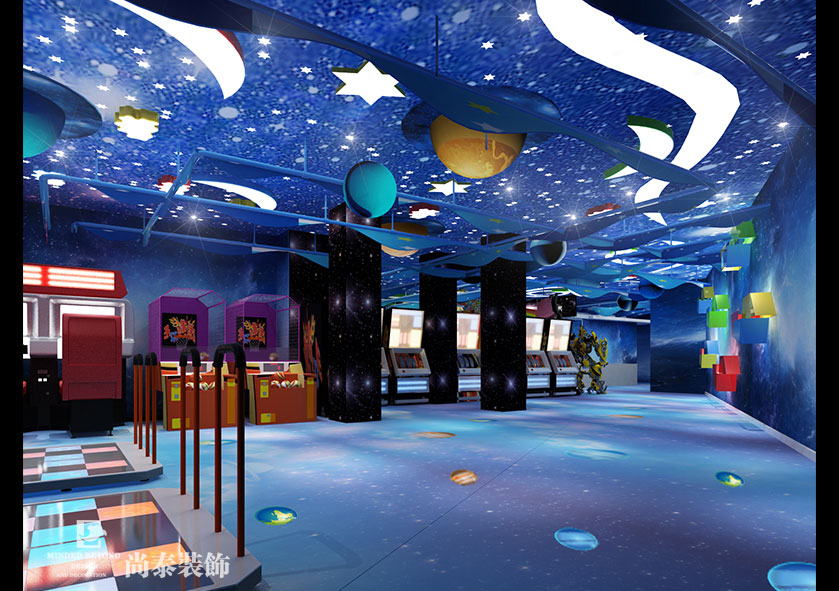 1200㎡左右游樂園裝修設計 | 西鄉游樂園