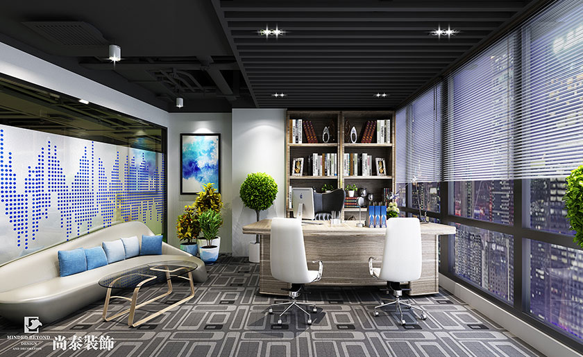 2100現(xiàn)代簡(jiǎn)約辦公室裝修設(shè)計(jì) | 智聯(lián)招聘