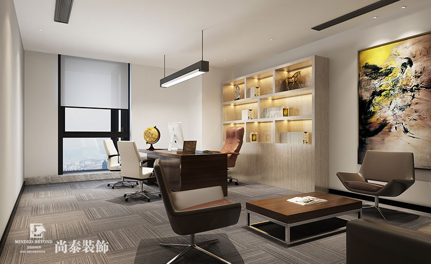 2000㎡現代風格辦公室裝修 | 東方精工科技