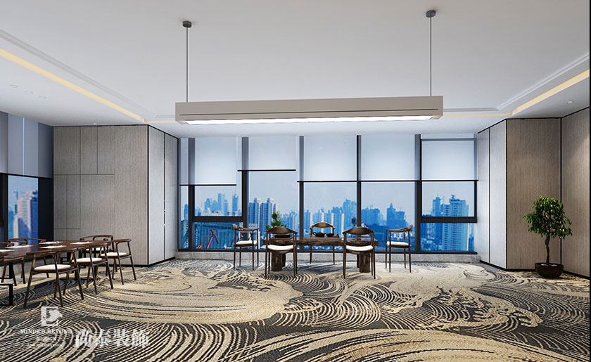 2000㎡現代風格辦公室裝修 | 東方精工科技
