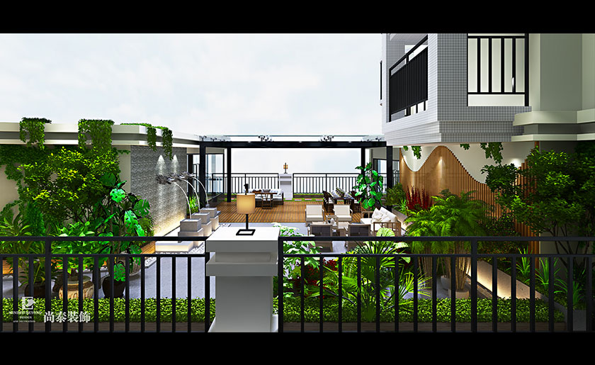 700㎡企業私人娛樂會所裝修設計