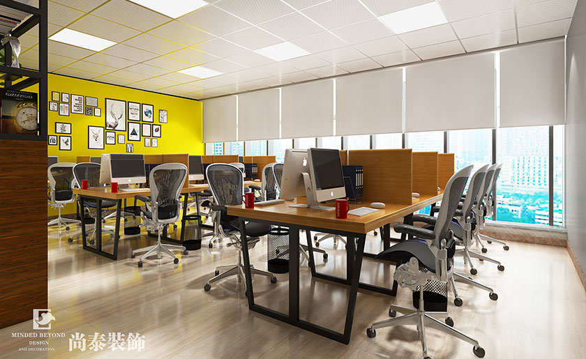 485㎡清新風格教育中心裝修 | 靈芝幫才教育