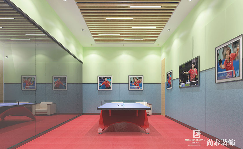 400㎡現代科技風格辦公室裝修 | 易龍泰科技