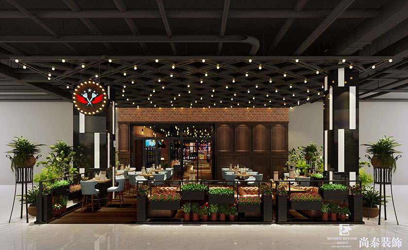 餐廳裝修設計中的植物 餐廳裝修設計中的植物