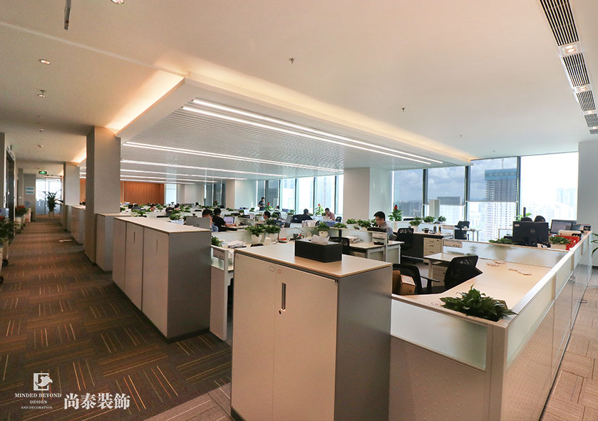 2000㎡現代簡約辦公室設計裝修 | 融創中國