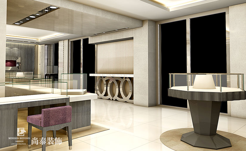 高端質(zhì)感珠寶店裝修設(shè)計 | Foti珠寶