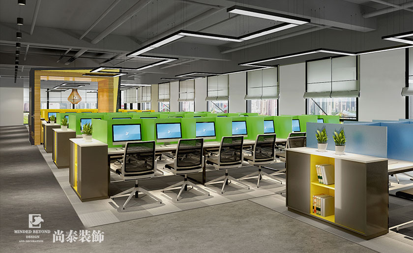 8000㎡教育培訓(xùn)機(jī)構(gòu)裝修設(shè)計(jì) | 尚德教育