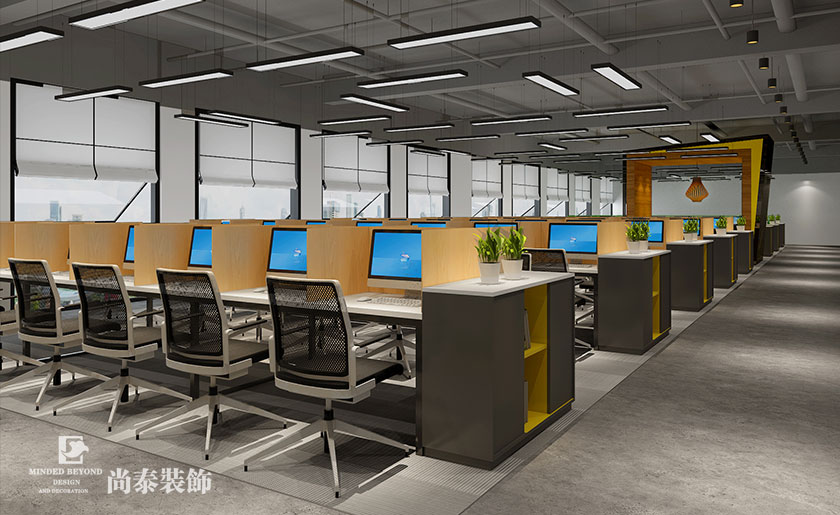 8000㎡教育培訓(xùn)機(jī)構(gòu)裝修設(shè)計(jì) | 尚德教育