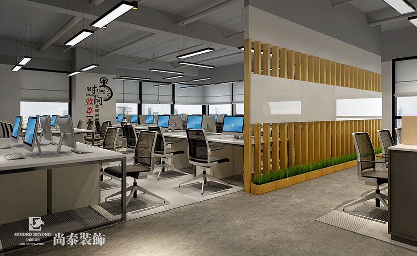 8000㎡教育培訓(xùn)機(jī)構(gòu)裝修設(shè)計(jì) | 尚德教育