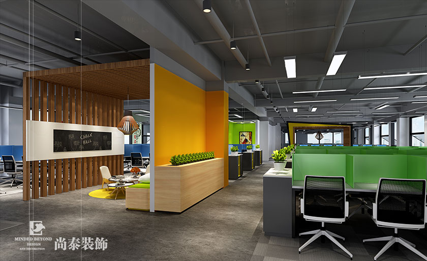 8000㎡教育培訓(xùn)機(jī)構(gòu)裝修設(shè)計(jì) | 尚德教育