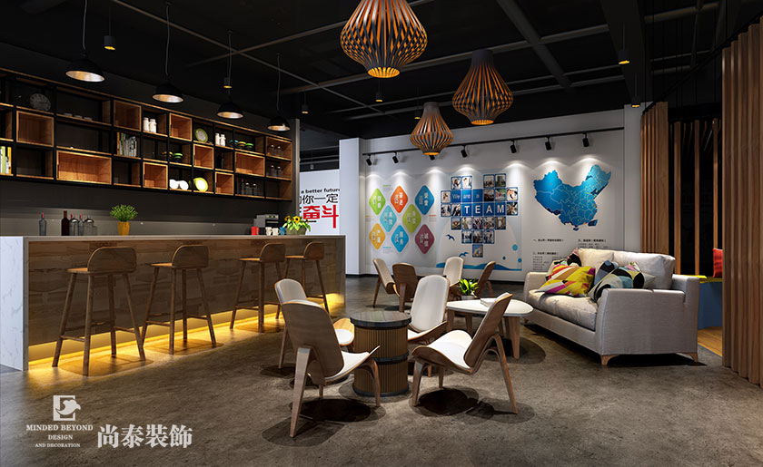 8000㎡教育培訓(xùn)機(jī)構(gòu)裝修設(shè)計(jì) | 尚德教育
