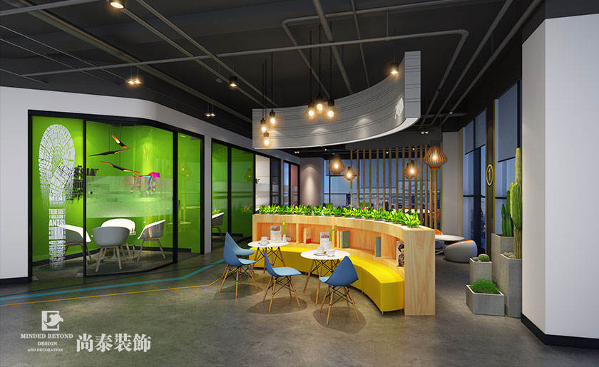 8000㎡教育培訓(xùn)機(jī)構(gòu)裝修設(shè)計(jì) | 尚德教育