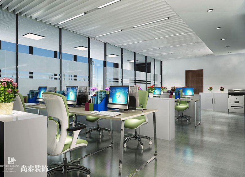 100㎡左右的小型辦公室怎么設計？