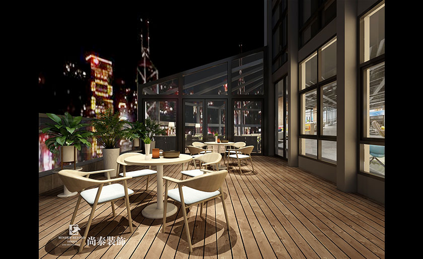 1640㎡工業風辦公室裝修設計 | 燦和網絡