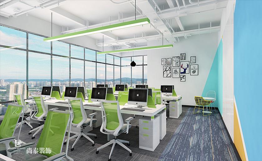 1100㎡無人機(jī)公司辦公室裝修設(shè)計 | 高巨創(chuàng)新