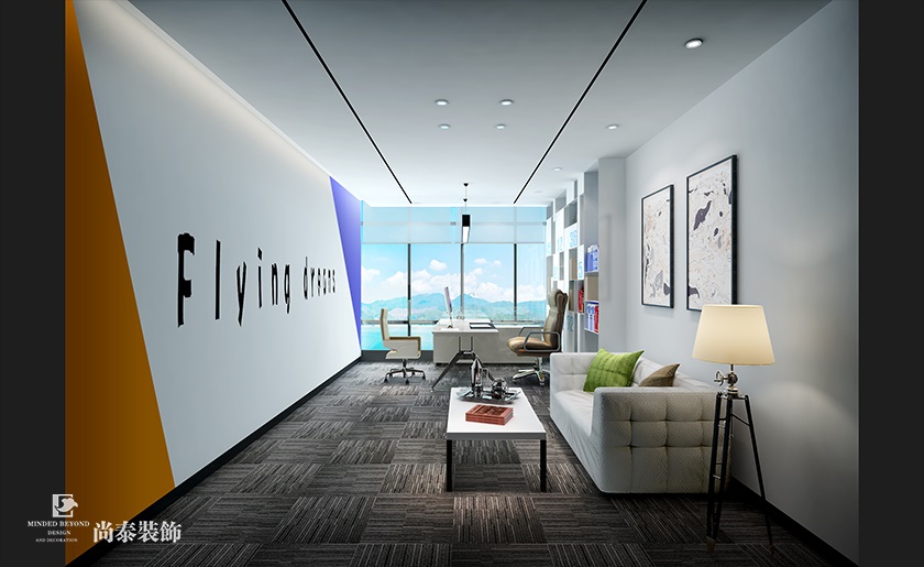 1100㎡無人機(jī)公司辦公室裝修設(shè)計 | 高巨創(chuàng)新