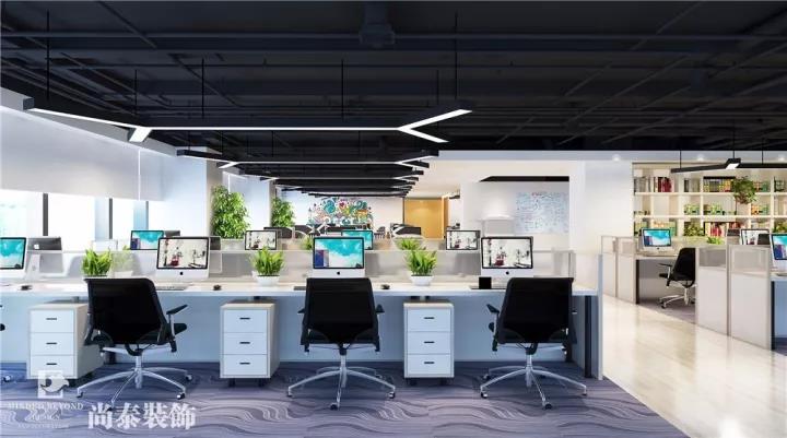 深圳灣科技生態(tài)園,互聯(lián)網(wǎng)廣告公司,辦公室裝修設(shè)計(jì)