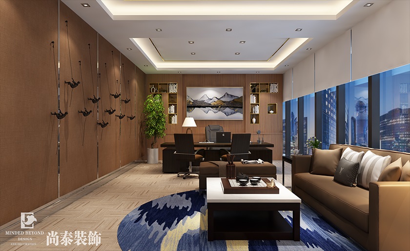 1200㎡互聯網廣告公司辦公室裝修 | 九星互動