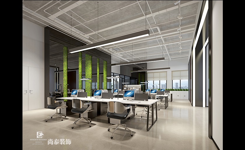 1200㎡物流公司辦公室裝修設計 | 凱通物流